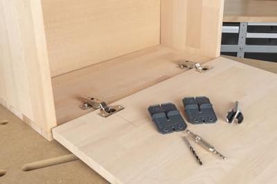 Wolfcraft Projectset &apos;Montage van Ø 35 mm potscharnieren&apos; - 8656000