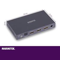 Connect AE24 UHD 2.0 - HDMI audio extractor 4K - 4K60 - HDR - ARC - 18 Gbps - thumbnail