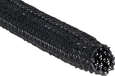 HellermannTyton 170-60400 HEGSAS04-PET-BK Gevlochten slang Zwart Polyester 2 tot 8 mm per meter HellermannTyton 170-60400 HEGSAS04-PET-BK Gevlochten slang Zwart Polyester 2 tot 8 mm per meter