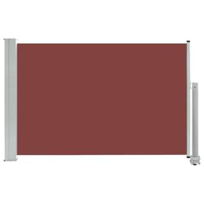VidaXL Tuinscherm uittrekbaar 60x300 cm bruin VidaXL Tuinscherm uittrekbaar 60x300 cm bruin