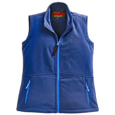 OWNEY Dames Softshell-vest Basic Vest, blauw, Maat: XS OWNEY Dames Softshell-vest Basic Vest, blauw, Maat: XS