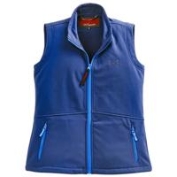 OWNEY Dames Softshell-vest Basic Vest, blauw, Maat: XS - thumbnail