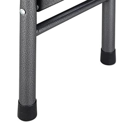 Set van 2 uitklapbare bierbanken in polyrattan zwart 180 cm Set van 2 uitklapbare bierbanken in polyrattan zwart 180 cm