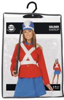 Dames kostuum Engelse soldaat - thumbnail