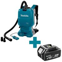 Makita DVC665ZU DVC665ZU Accu-rugstofzuiger 18 V 18 V - thumbnail