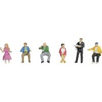 NOCH 36239 N In het restauratierijtuig figuren Geverfd, Staand, Zittend - thumbnail