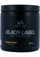XXL Nutrition Black Label Pre Workout - Orange Fruit - thumbnail
