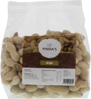 MijnNatuurwinkel Dop pinda's 500 Gram