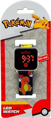 LED Horloge - KIDS LICENSING - POK4322 - Rood - Quartz - LED Display - thumbnail