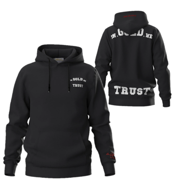 In Gold We Trust Little KIDS The Notorious Hoodie Zwart - Maat 98 - Kleur: Zwart | Soccerfanshop