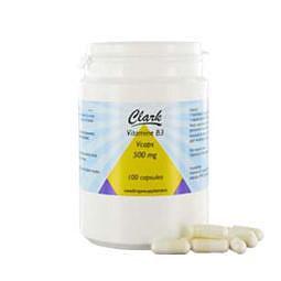 Vitamine B3 nicotinamide 500mg 100 Capsules