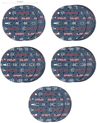 Bosch Accessories 2608902470 Schuurschijvenset Diameter 150 mm 1 stuk(s) Bosch Accessories 2608902470 Schuurschijvenset Diameter 150 mm 1 stuk(s)