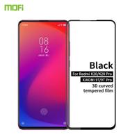 MOFI 9u 3D explosie-proof gebogen scherm getemperd glas film voor Xiaomi Redmi K20/K20 Pro/mi 9T/mi 9T Pro (zwart) - thumbnail