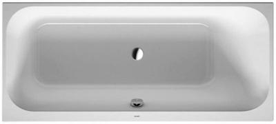 Duravit Happy D 2 inbouwbad met ligzijde rechts 170x75cm glans wit acryl