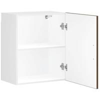 Keukenwandkast Porto bewerkt hout bruin eikenkleur - thumbnail