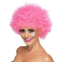 Afropruik krul Roze - thumbnail