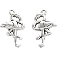 Creotime sieradenhangers 30 x 18 mm 2 stuks zilver - thumbnail