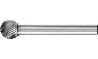 PFERD TOOLS 21112756 Freesstift Bol Lengte 49 mm Afmeting, Ø 10 mm Werklengte 9 mm Schachtdiameter 6 mm