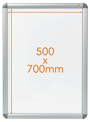 Kliklijst Nobo Premium Plus 70x50cm aluminium Kliklijst Nobo Premium Plus 70x50cm aluminium