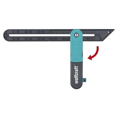 Wolfcraft Winkelhaak | Met kruishoutfunctie | 1 stuk - 6958000