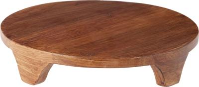 Plateau 27 cm dark finish Nampook - Nampook