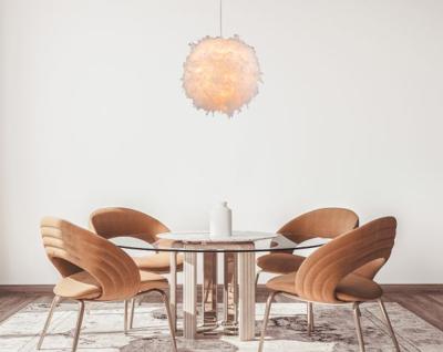 Globo Witte hanglampKatunga Ø 60cm - 15058