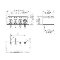 Weidmüller 1155340000 Male behuizing (board) BL/SL 5.08 Totaal aantal polen: 4 Rastermaat: 5.08 mm Inhoud: 100 stuk(s) Weidmüller 1155340000 Male behuizing (board) BL/SL 5.08 Totaal aantal polen: 4 Rastermaat: 5.08 mm Inhoud: 100 stuk(s)
