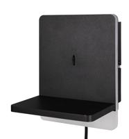 Trio Led slaapkamer wandlampFairfield zwart - 248670132 - thumbnail