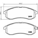 Remblokkenset, schijfrem 2387902 Remblokkenset, schijfrem 2387902
