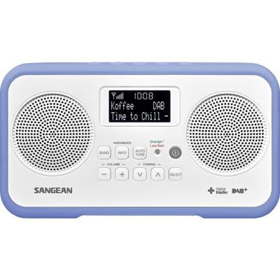 Sangean DPR-77 Radio DAB+, DAB, VHF (FM) Toetsvergrendeling Blauw Sangean DPR-77 Radio DAB+, DAB, VHF (FM) Toetsvergrendeling Blauw