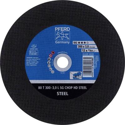 PFERD TOOLS 80 T 300-3,0 L SG CHOP HD STEEL/25,4 66323080 Doorslijpschijf recht 300 mm 20 stuk(s) Getemperd staal, Staal PFERD TOOLS 80 T 300-3,0 L SG CHOP HD STEEL/25,4 66323080 Doorslijpschijf recht 300 mm 20 stuk(s) Getemperd staal, Staal