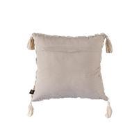 PTMD Zalie Sierkussen - 45x3x45 cm - Katoen - Naturel - thumbnail