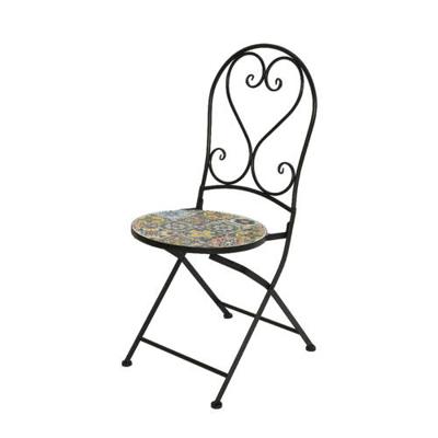 Outdoor Living by Decoris bistrostoel braga zwart Outdoor Living by Decoris bistrostoel braga zwart
