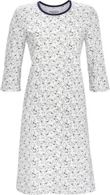 Katoenen Ringella nachthemd Champagne