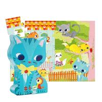 Puzzel Pachat en zijn vriendjes 24 stuks DJECO multi-gekleurd - thumbnail