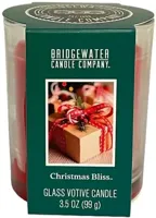 Bridgewater geurkaars glas votive christmas bliss - thumbnail