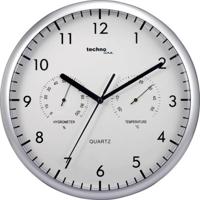 Techno Line WT 650 Kwarts Wandklok 26 cm Zilver - thumbnail