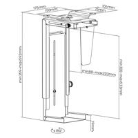 LogiLink EO0005 Desktop Montagebeugel hangend - thumbnail