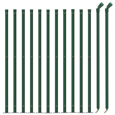 VidaXL Draadgaashek met flens 0,8x25 m groen