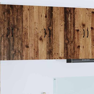 Keukenkast Kalmar 2 pcs Oudhout 30 x 31 x 80 cm Bewerkt hout