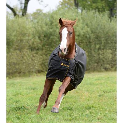 Bucas Irish Turnout deken 50 zwart maat:140 / 6'2