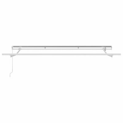 VidaXL Zijde frame wit 3,5 x 2 m metaal