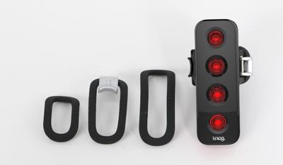 Knog achterlicht Blinder Mob V Face led usb 7,5 cm zwart Knog achterlicht Blinder Mob V Face led usb 7,5 cm zwart
