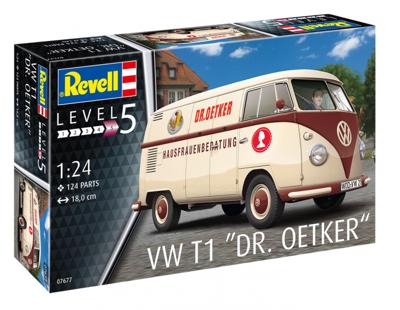 Revell 1/24 VW T1 ''Dr. Oetker'' Model-set Revell 1/24 VW T1 ''Dr. Oetker'' Model-set