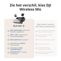 DJI Mic 3 (2 TX + 1 RX + Charging Case) - thumbnail