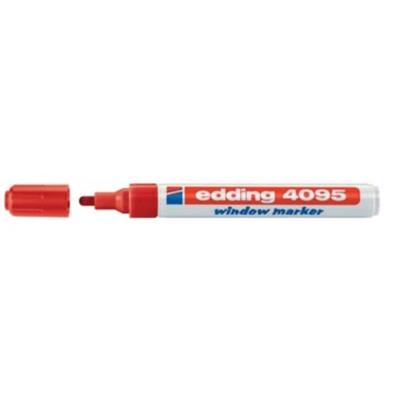 Krijtstift edding 4095 rond 2-3mm rood Krijtstift edding 4095 rond 2-3mm rood