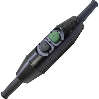 Kopp 193201006 Tussenschakelaar voor persoonsbescherming 230 V Zwart IP55