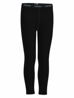 Icebreaker Merino 200 Oasis Thermobroek Kinderen Black 10 - thumbnail