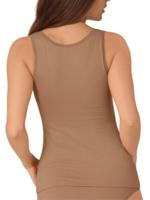 2-pack dames hemden GO brede band - Biologisch katoenen dames onderhemd - Ronde hals - thumbnail