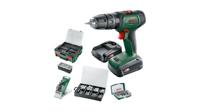 Bosch Home and Garden Universal Impact 18V Accu-klopboormachine 2 snelheden Incl. lader, Incl. koffer - thumbnail